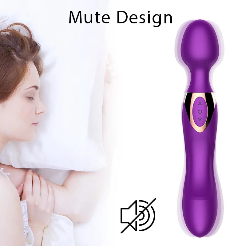 Powerful Magic Wand Vibrator – Body Massager & Clitoral Stimulator for Women